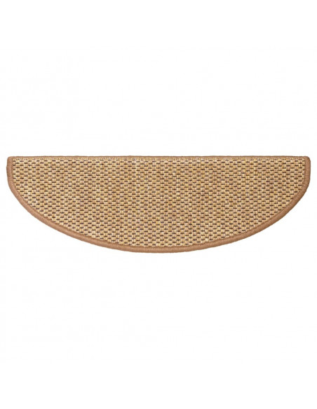 Tappeti Autoadesivi Scale Aspetto Sisal 15pz 65x21x4 Sisal