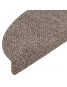 Tappetini Adesivi per Scale 10 pz Crema 56x17x3 cm Agugliati