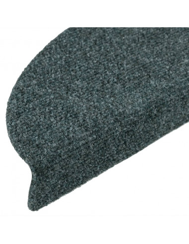 Tappetini Adesivi per Scale 10 pz Verdi 56x17x3 cm Agugliati