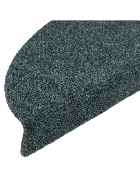 Tappetini Adesivi per Scale 10 pz Verdi 56x17x3 cm Agugliati