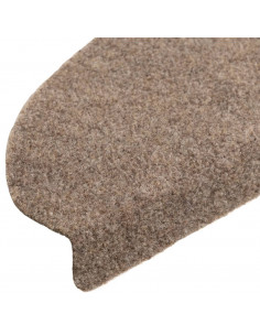 Tappetini Adesivi per Scale 5 pz Crema 65x21x4 cm Agugliati