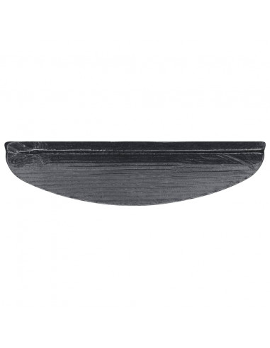Tappetini Autoadesivi per Scale 10pz Antracite 65x22,5x3,5 cm