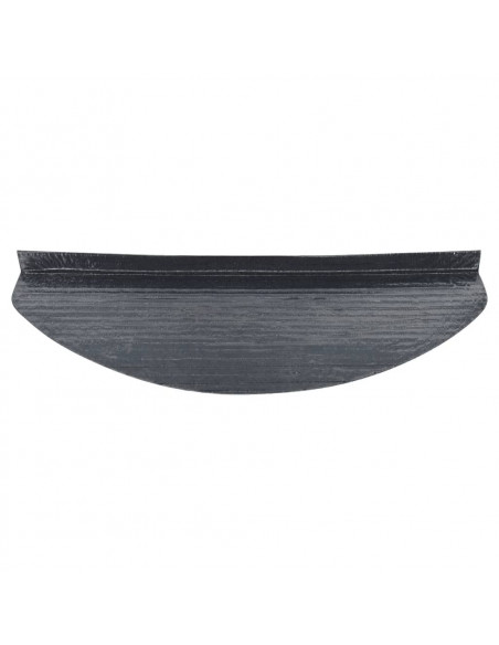 Tappetini Autoadesivi per Scale 10pz Grigi 65x22,5x3,5 cm