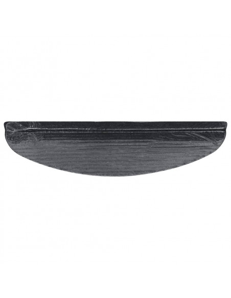 Tappetini Autoadesivi per Scale 10pz Neri 56x17x3 cm