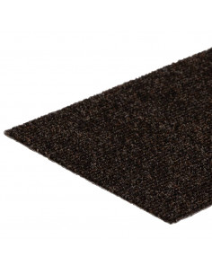 Tappetini Autoadesivi per Scale 15 pz 76x20 cm Antracite