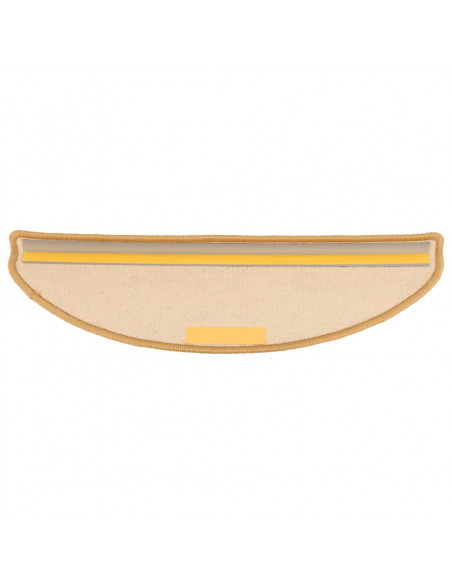 Tappetini Autoadesivi per Scale 15 pz Arancioni 65x21x4 cm