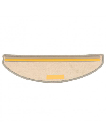 Tappetini Autoadesivi per Scale 15 pz Argento 65x21x4 cm