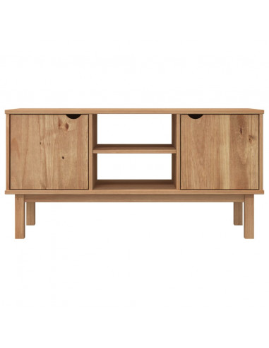 Mobile TV OTTA 113,5x43x57 cm in Legno Massello di Pino