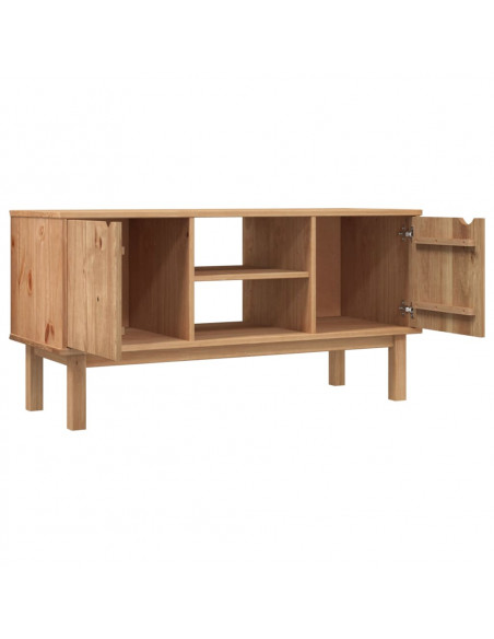 Mobile TV OTTA 113,5x43x57 cm in Legno Massello di Pino
