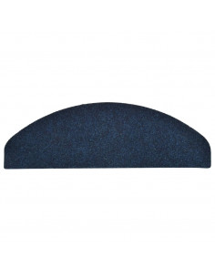 Tappetini Autoadesivi Scale 15 pz Blu 65x21x4 cm Agugliati