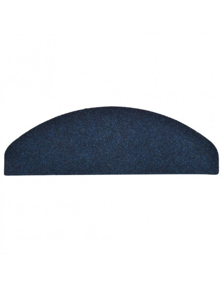 Tappetini Autoadesivi Scale 15 pz Blu 65x21x4 cm Agugliati
