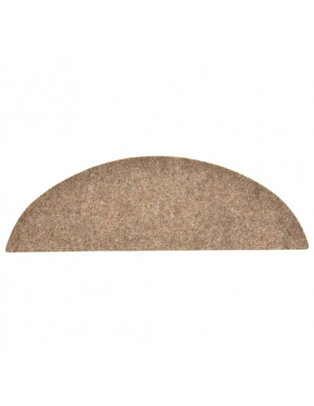 Tappetini Autoadesivi Scale 15 pz Crema 56x17x3 cm Agugliati