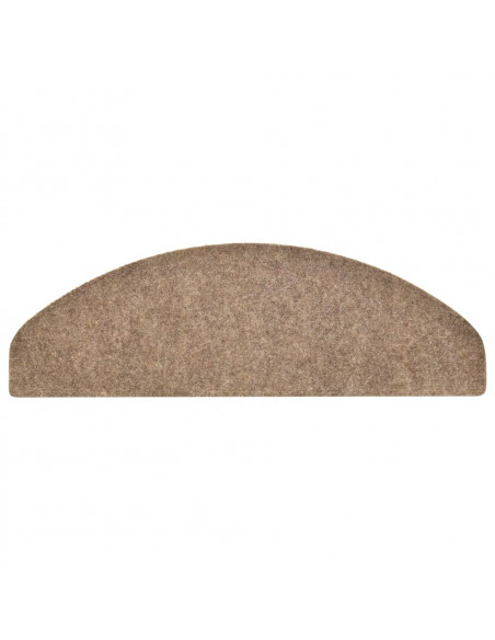 Tappetini Autoadesivi Scale 15 pz Crema 65x21x4 cm Agugliati