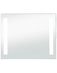 Specchio da Parete a LED per Bagno 60x50 cm 2