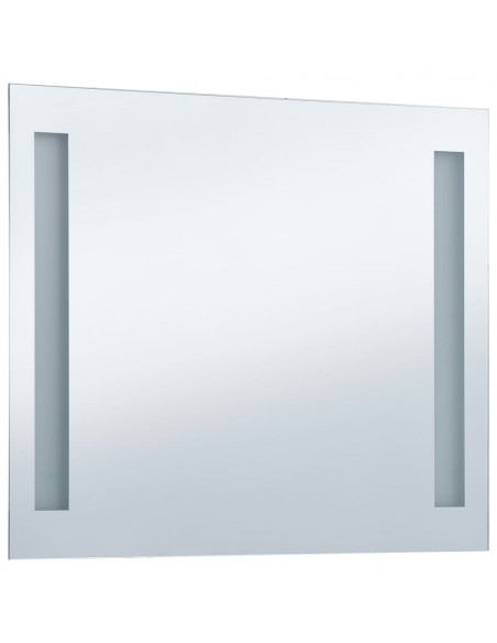 Specchio da Parete a LED per Bagno 60x50 cm