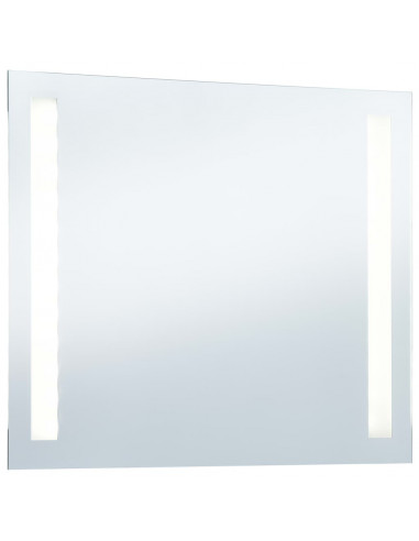 Specchio da Parete a LED per Bagno 60x50 cm