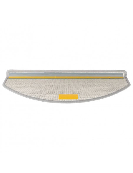 Tappetini per Scale 10 pz 65x24x4 cm Grigio Chiaro