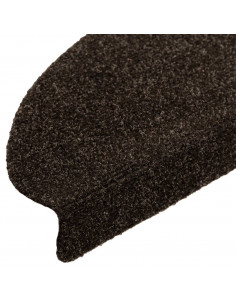Tappetini per Scale 10 pz Marrone Scuro 65x21x4 cm Agugliati