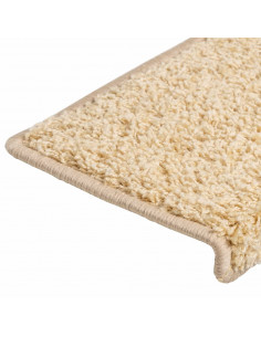 Tappetini per Scale 15 pz 65x21x4 cm Marroni