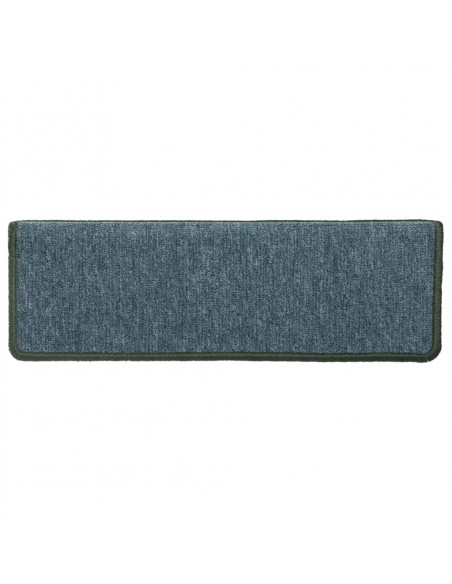 Tappetini per Scale 15 pz 65x21x4 cm Verdi
