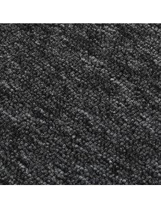 Tappetini per Scale 15 pz 75x20 cm Antracite Antiscivolo