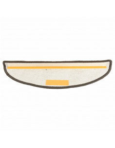 Tappetini per Scale 15 pz Antracite 65x21x4 cm