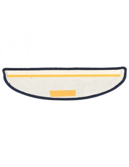Tappetini per Scale 15 pz Blu Scuro 56x17x3 cm