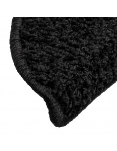 Tappetini per Scale 15 pz Neri 56x17x3 cm