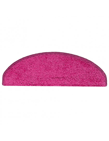 Tappetini per Scale 15 pz Rosa 65x21x4 cm