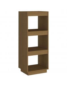 Libreria/Divisorio Marrone Miele in Legno Massello di Pino 2