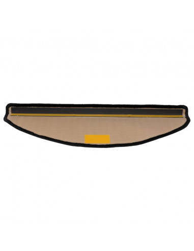 Tappetini per Scale Autoadesivi 5 pz 65x21x4 cm Nero e Grigio