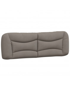 Cuscino Testiera Tortora 160 cm in Tessuto 2