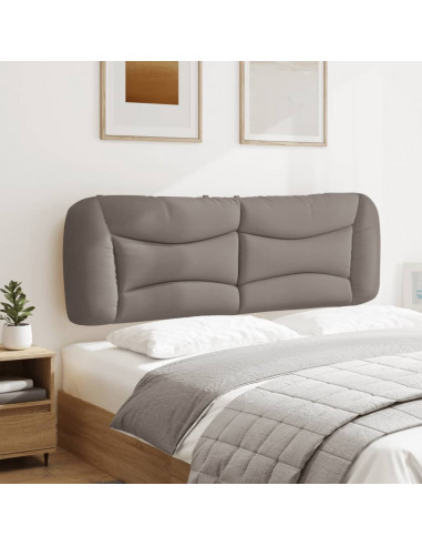 Cuscino Testiera Tortora 160 cm in Tessuto