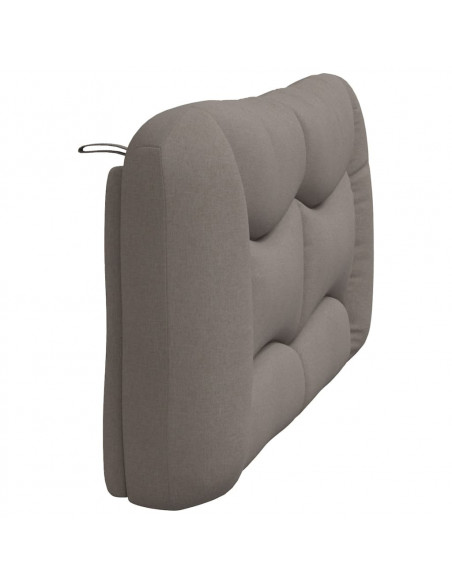 Cuscino Testiera Tortora 160 cm in Tessuto