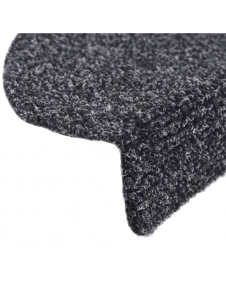Tappetini Scale Adesivi 5 pz 56x17x3 cm Grigio Scuro Agugliati