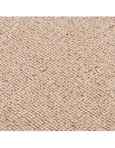 Tappetini Scale Antiscivolo 15 pz 75x20 cm Beige Rettangolari