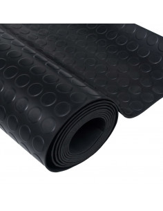 Tappetino Antiscivolo in Gomma 1,5x4 m 3 mm a Pois