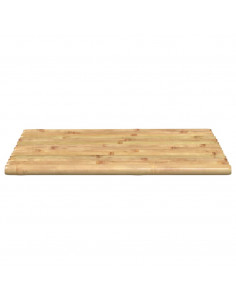 Tappetino da Bagno 2 pz 50x35 cm in Bambù