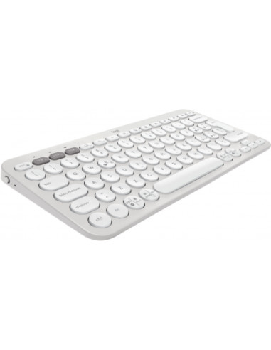 Logitech Pebble Keys 2 K380s tastiera Universale RF senza fili + Bluetooth QWERTY Italiano Bianco