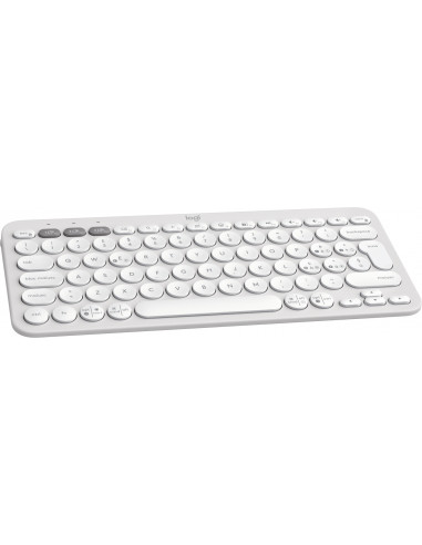 Logitech Pebble Keys 2 K380s tastiera Universale RF senza fili + Bluetooth QWERTY Italiano Bianco