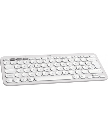 Logitech Pebble Keys 2 K380s tastiera Universale RF senza fili + Bluetooth QWERTY Italiano Bianco
