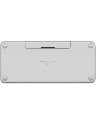 Logitech Pebble Keys 2 K380s tastiera Universale RF senza fili + Bluetooth QWERTY Italiano Bianco