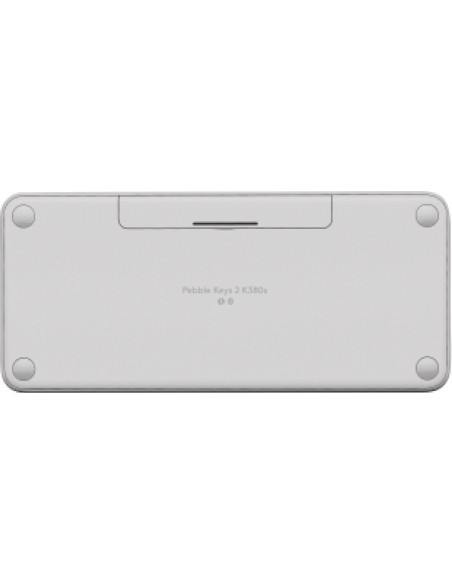 Logitech Pebble Keys 2 K380s tastiera Universale RF senza fili + Bluetooth QWERTY Italiano Bianco
