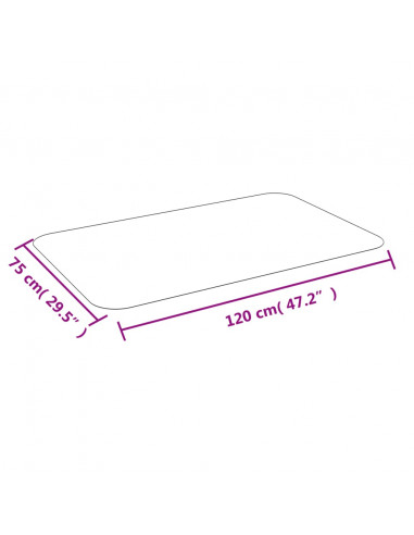 Tappetino per Laminato o Moquette 75 cm x 120 cm