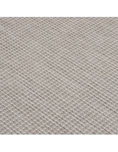 Tappeto da Esterni a Tessitura Piatta 80x250 cm Grigio Chiaro