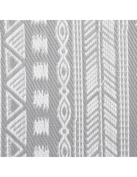 Tappeto da Esterni Grigio 80x150 cm in PP