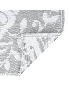 Tappeto da Esterni Grigio Chiaro 80x150 cm in PP