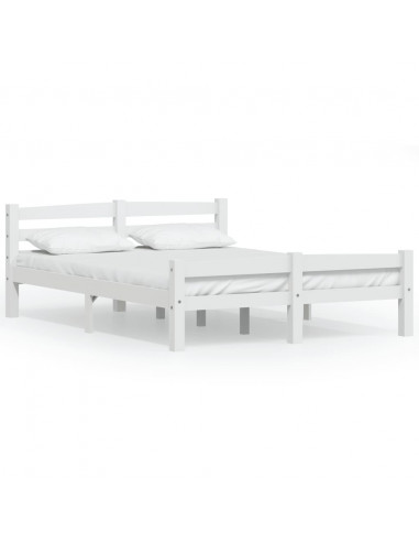 Giroletto Bianco in Legno Massello di Pino 120x200 cm