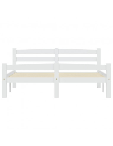 Giroletto Bianco in Legno Massello di Pino 120x200 cm