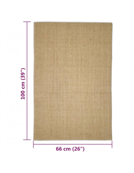 Tappeto in Sisal per Tiragraffi 66x100 cm